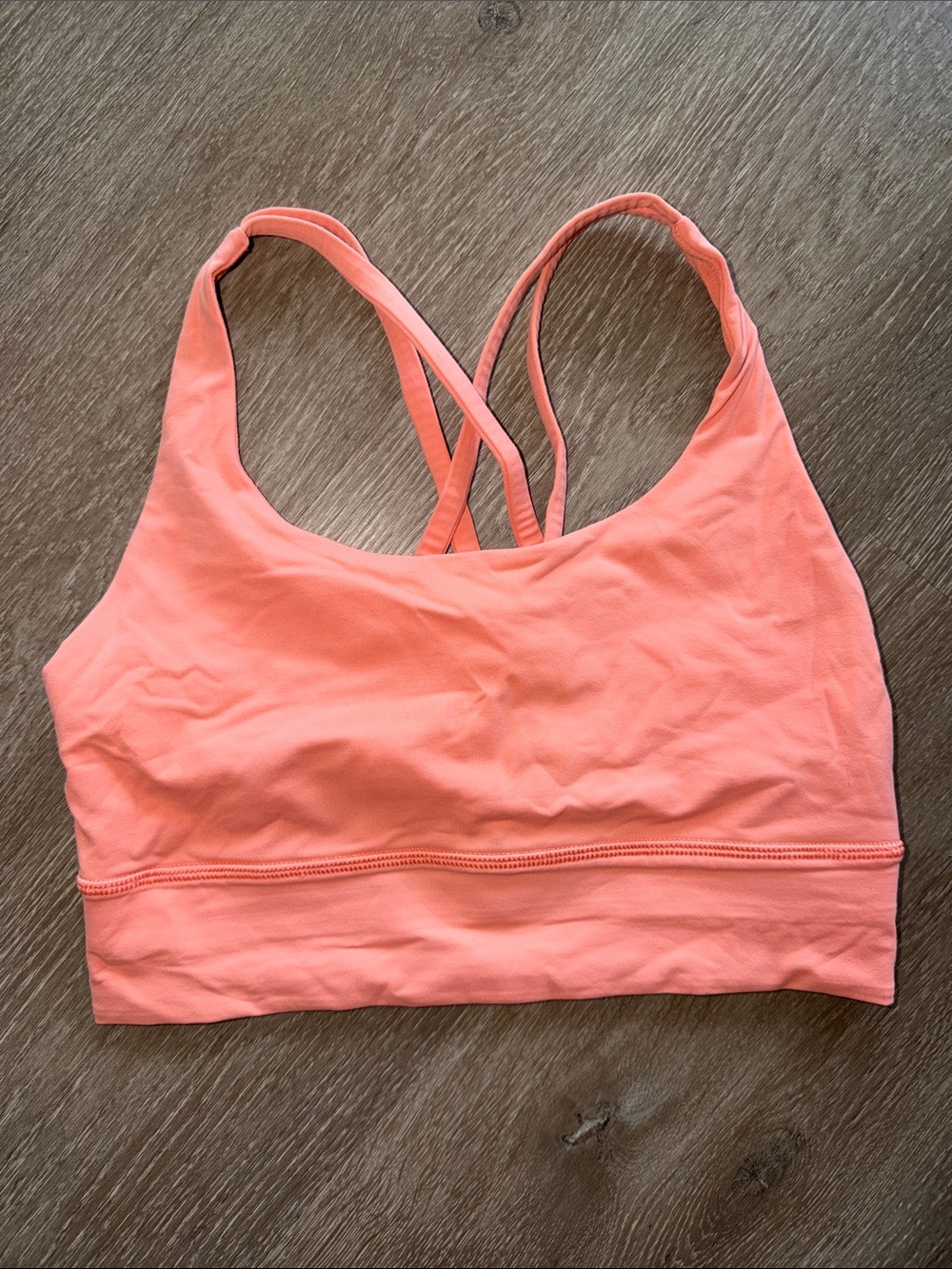 lululemon athletica Coral Cross-Back Sports Bra